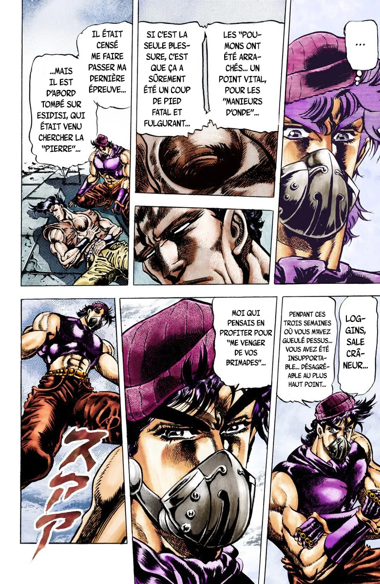 Read JoJo's Bizarre Adventure Part 2 Battle Tendency Official Colored FR Manga Online