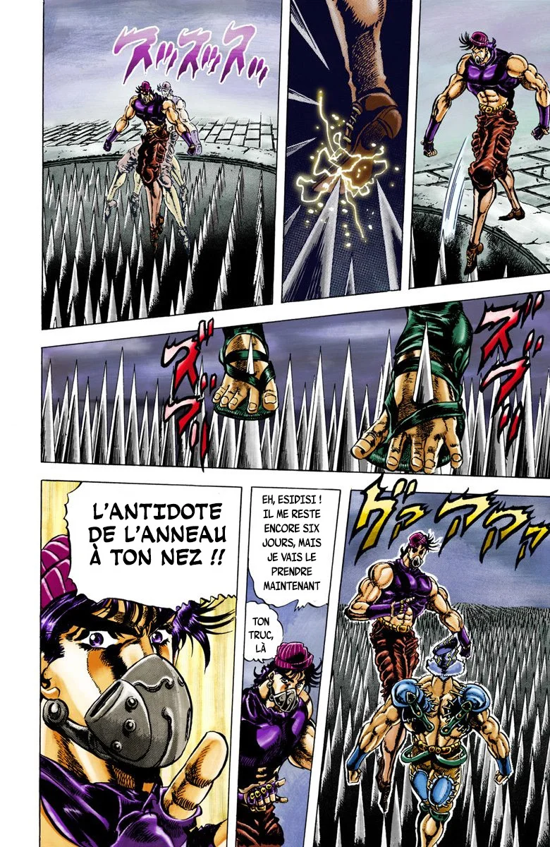 Read JoJo's Bizarre Adventure Part 2 Battle Tendency Official Colored FR Manga Online