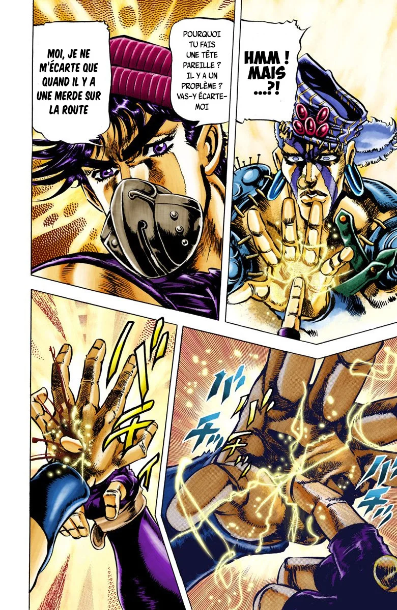 Read JoJo's Bizarre Adventure Part 2 Battle Tendency Official Colored FR Manga Online