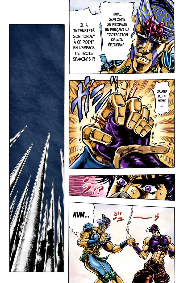Read JoJo's Bizarre Adventure Part 2 Battle Tendency Official Colored FR Manga Online