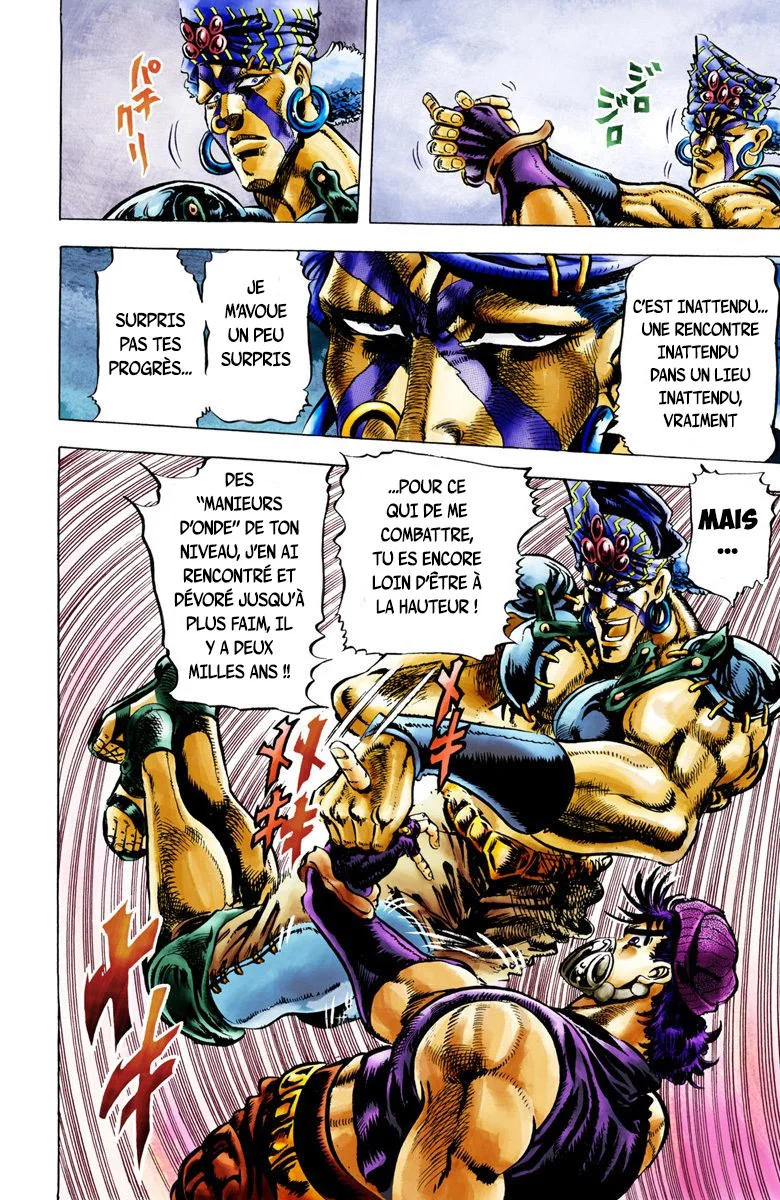 Read JoJo's Bizarre Adventure Part 2 Battle Tendency Official Colored FR Manga Online