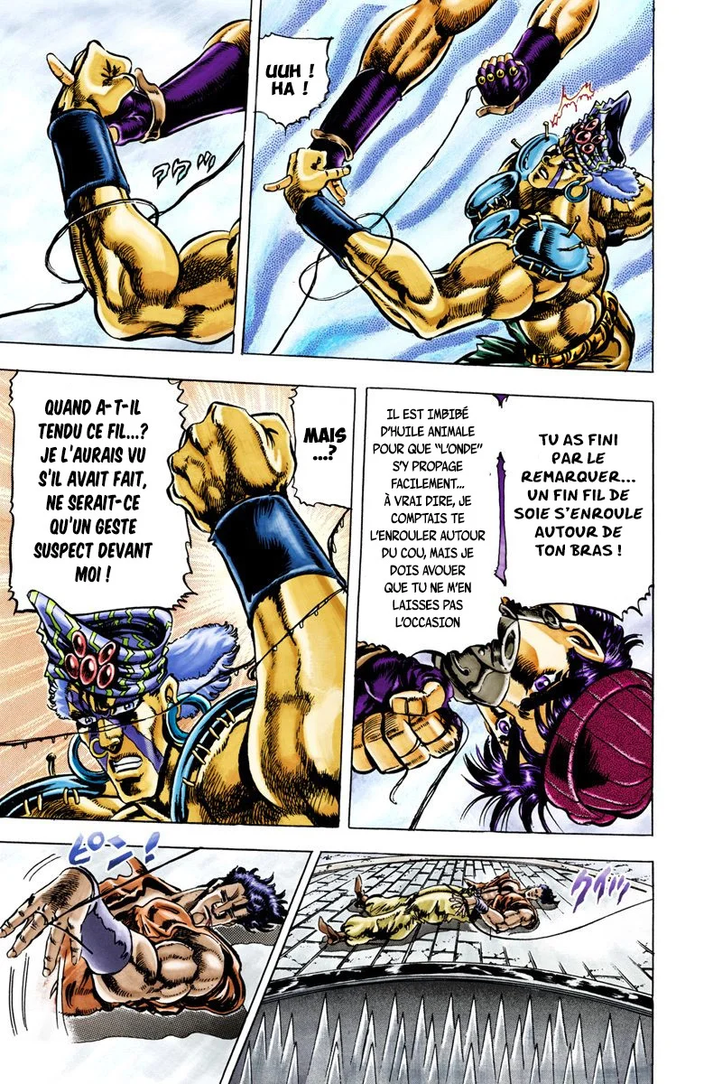 Read JoJo's Bizarre Adventure Part 2 Battle Tendency Official Colored FR Manga Online