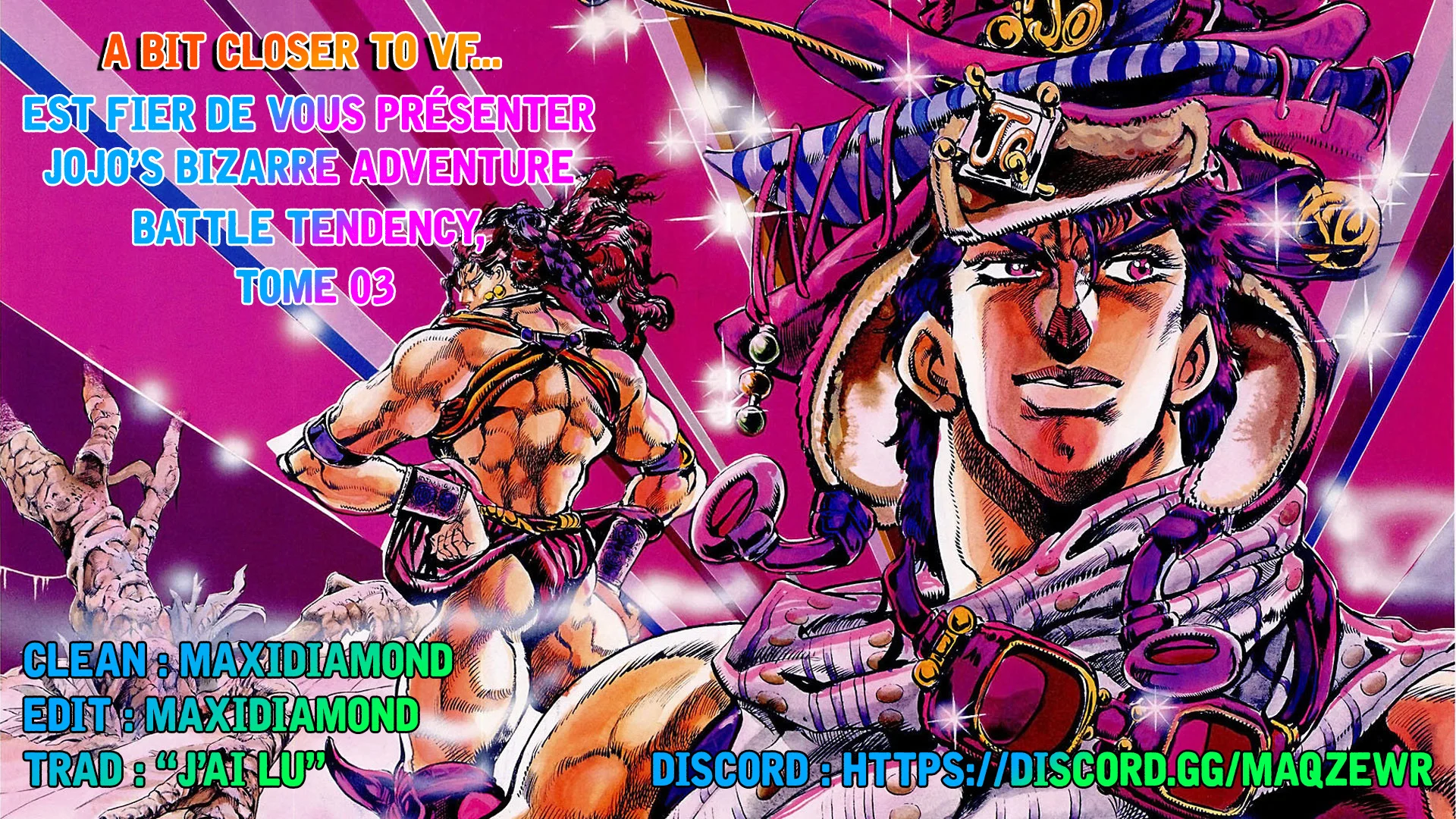 Read JoJo's Bizarre Adventure Part 2 Battle Tendency Official Colored FR Manga Online