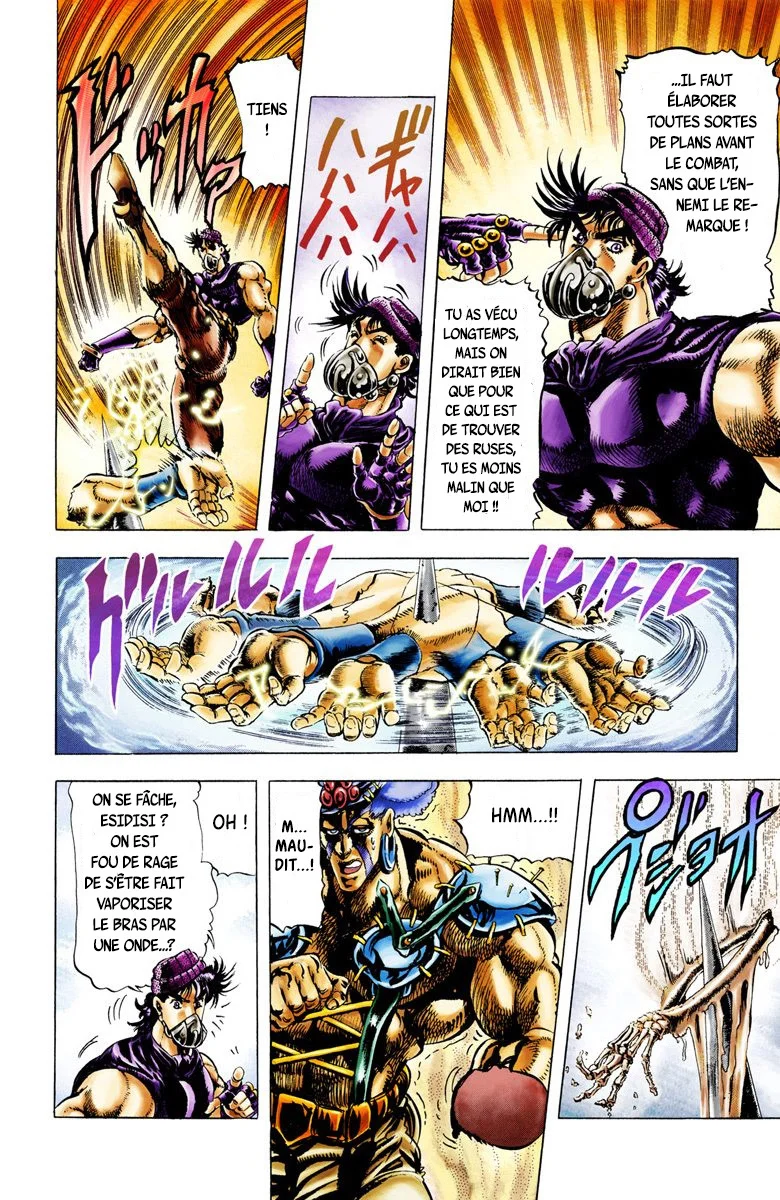 Read JoJo's Bizarre Adventure Part 2 Battle Tendency Official Colored FR Manga Online