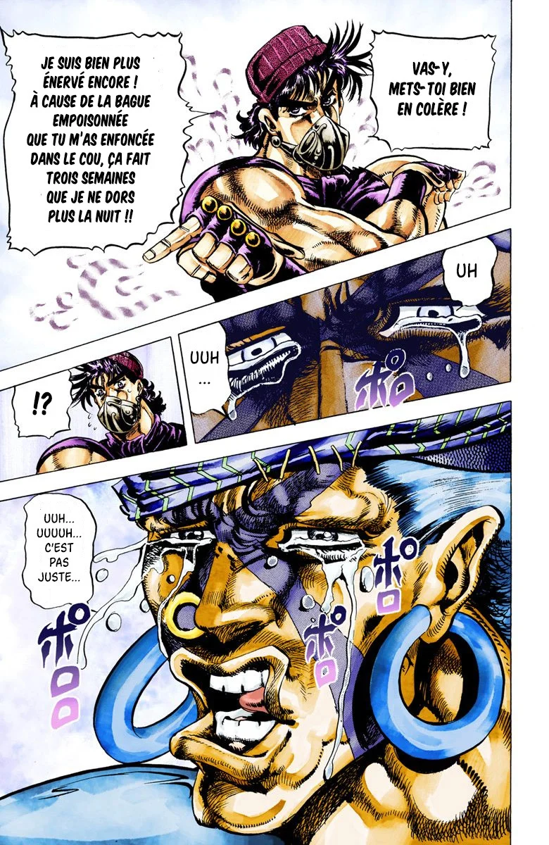 Read JoJo's Bizarre Adventure Part 2 Battle Tendency Official Colored FR Manga Online