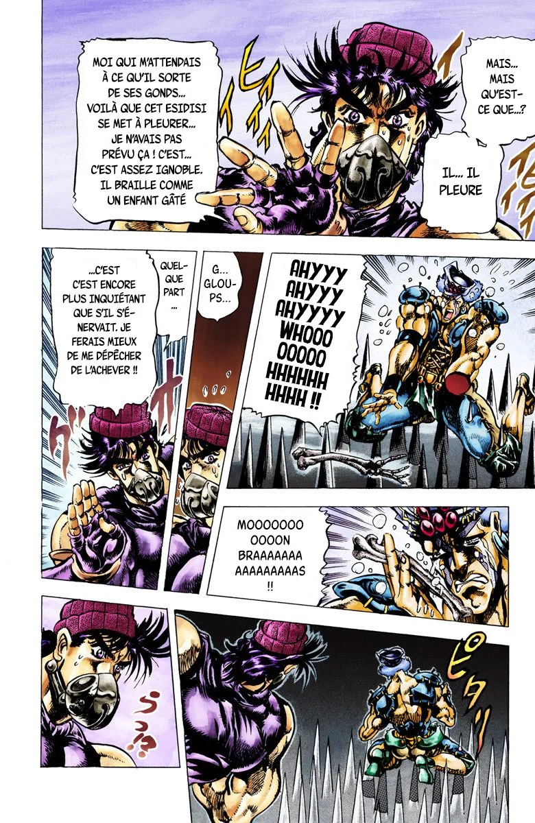 Read JoJo's Bizarre Adventure Part 2 Battle Tendency Official Colored FR Manga Online