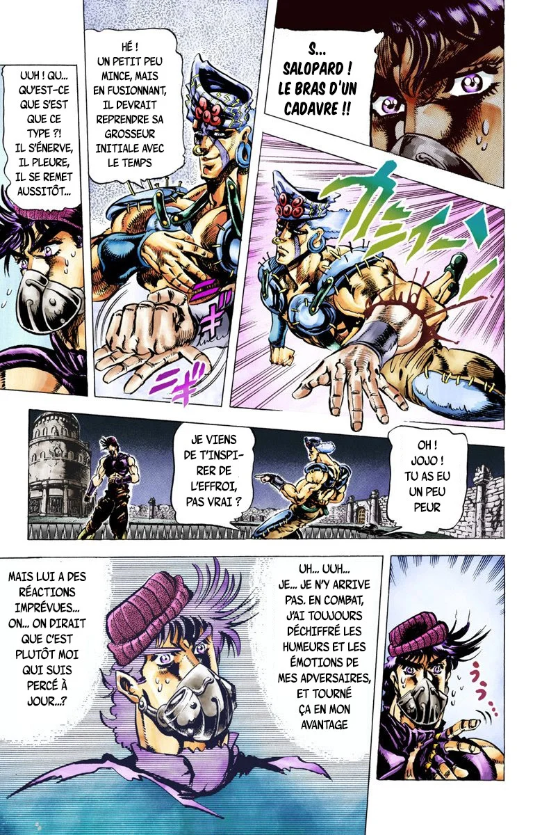 Read JoJo's Bizarre Adventure Part 2 Battle Tendency Official Colored FR Manga Online