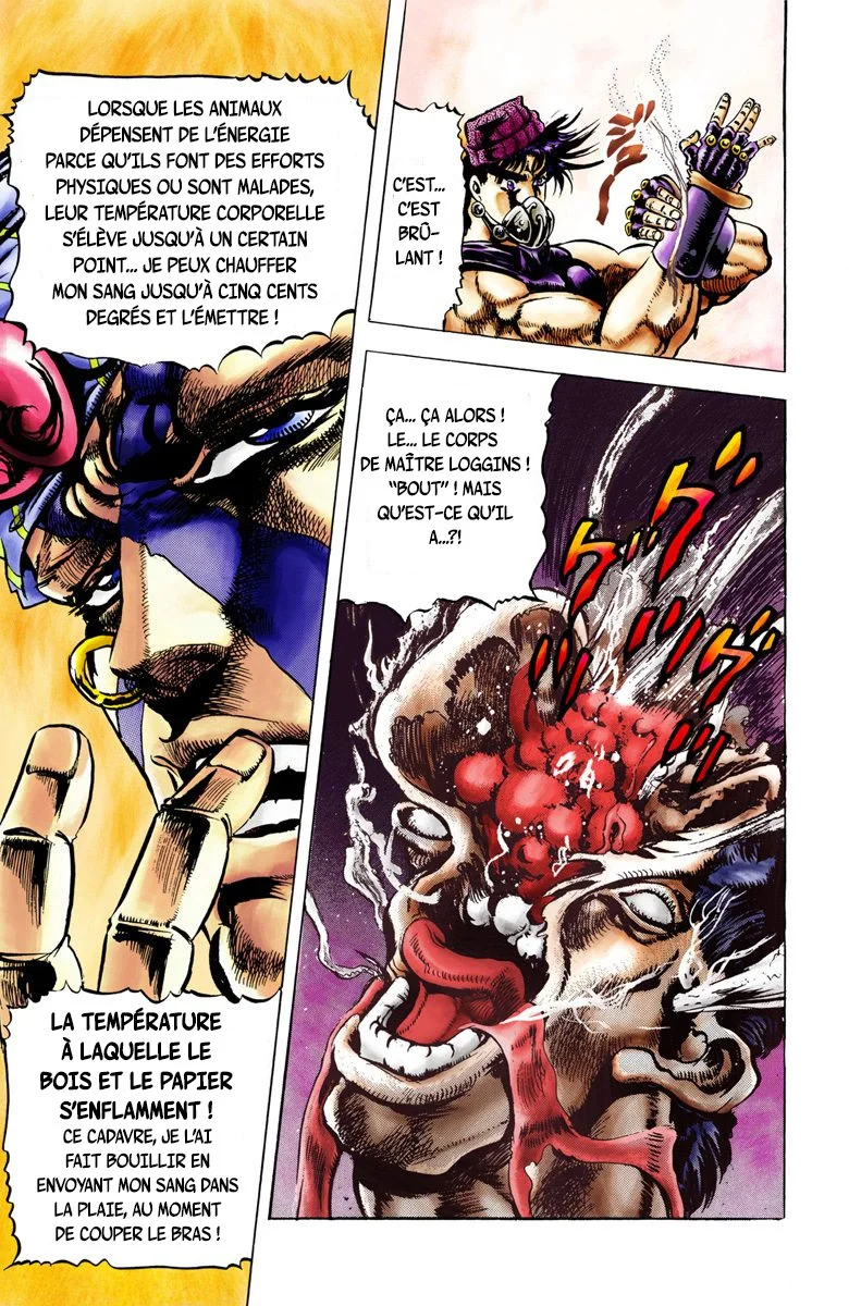 Read JoJo's Bizarre Adventure Part 2 Battle Tendency Official Colored FR Manga Online