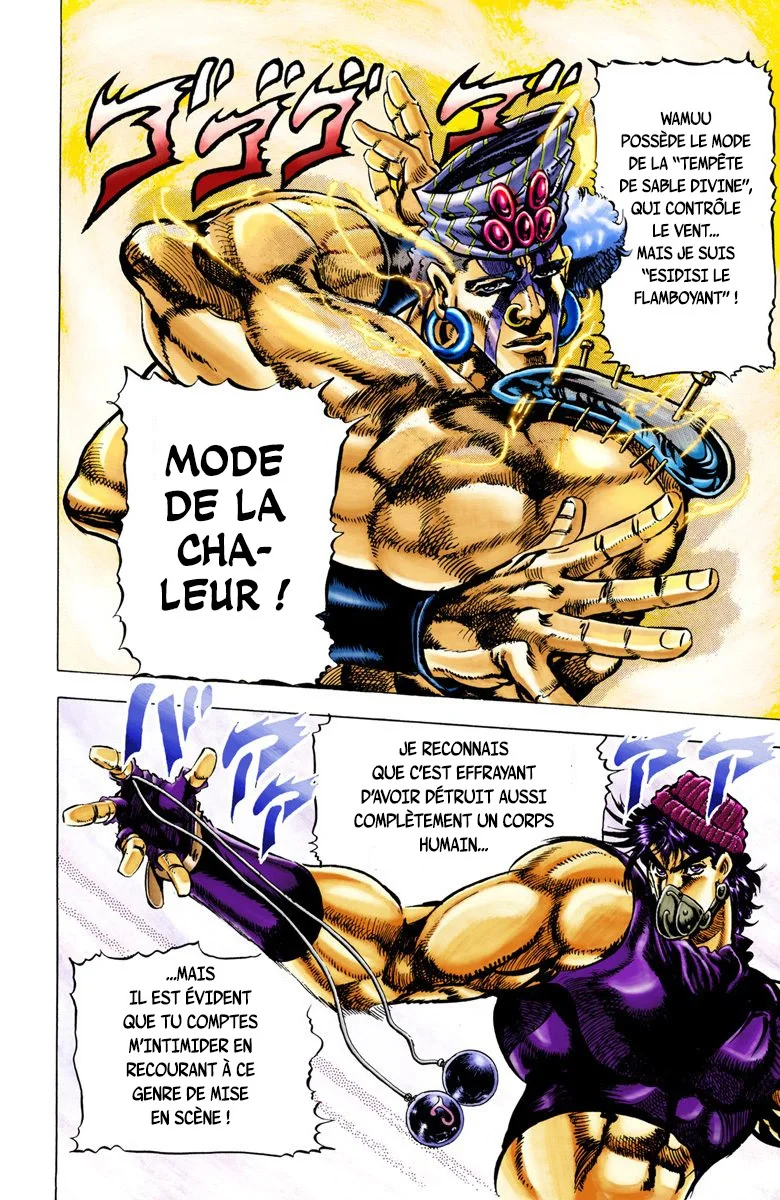 Read JoJo's Bizarre Adventure Part 2 Battle Tendency Official Colored FR Manga Online