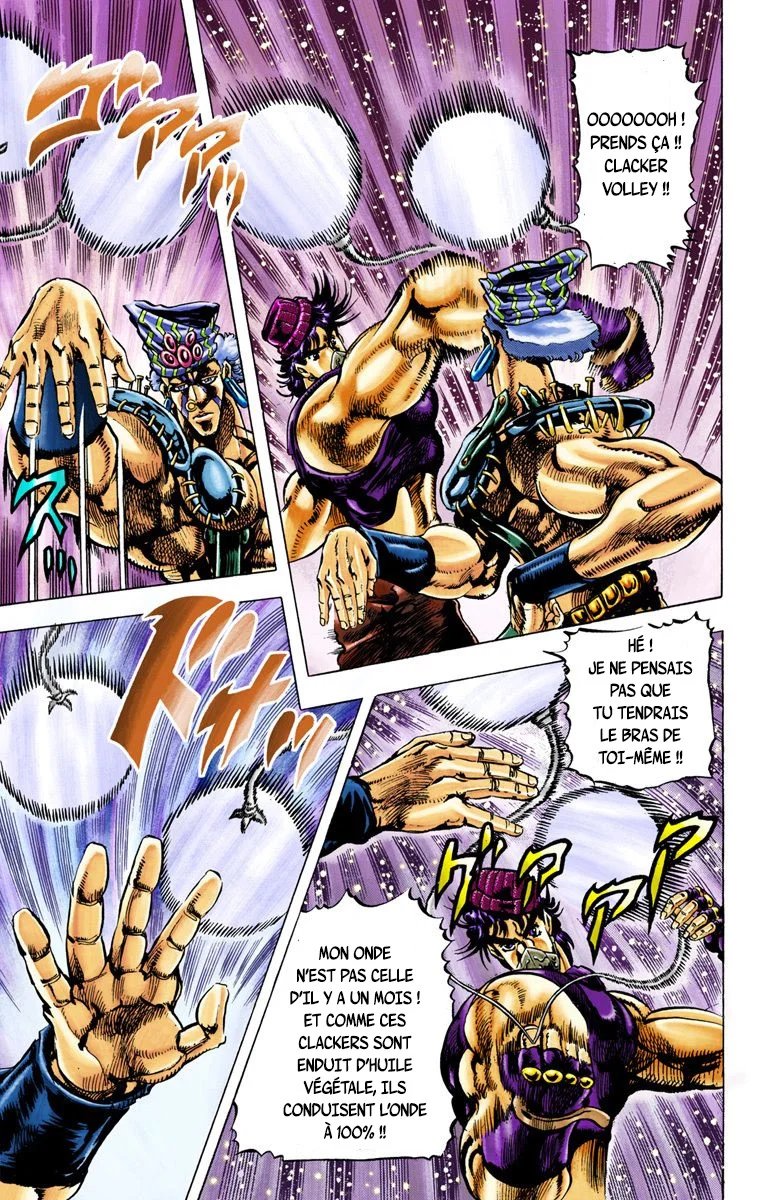Read JoJo's Bizarre Adventure Part 2 Battle Tendency Official Colored FR Manga Online