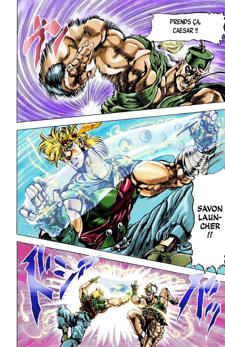 Read JoJo's Bizarre Adventure Part 2 Battle Tendency Official Colored FR Manga Online