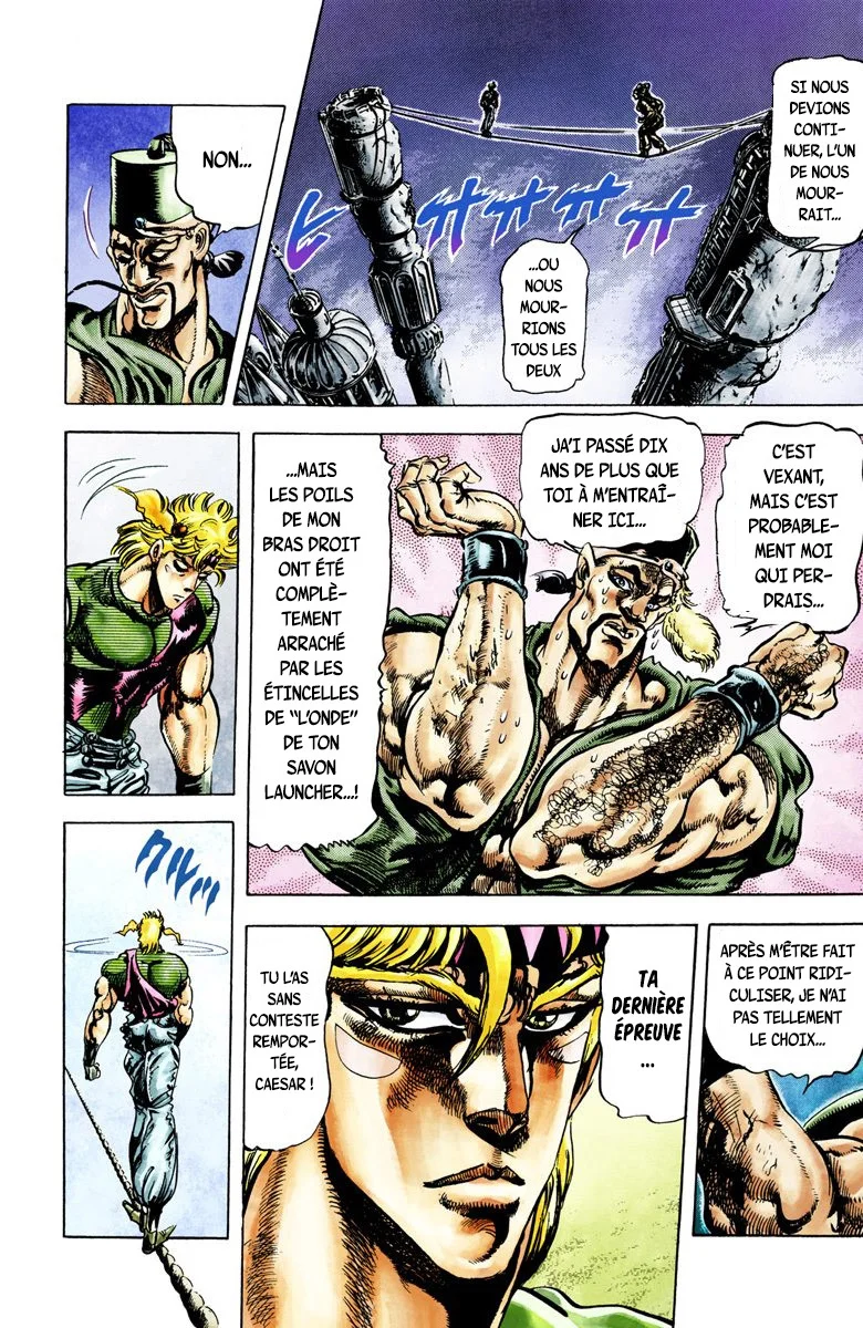 Read JoJo's Bizarre Adventure Part 2 Battle Tendency Official Colored FR Manga Online