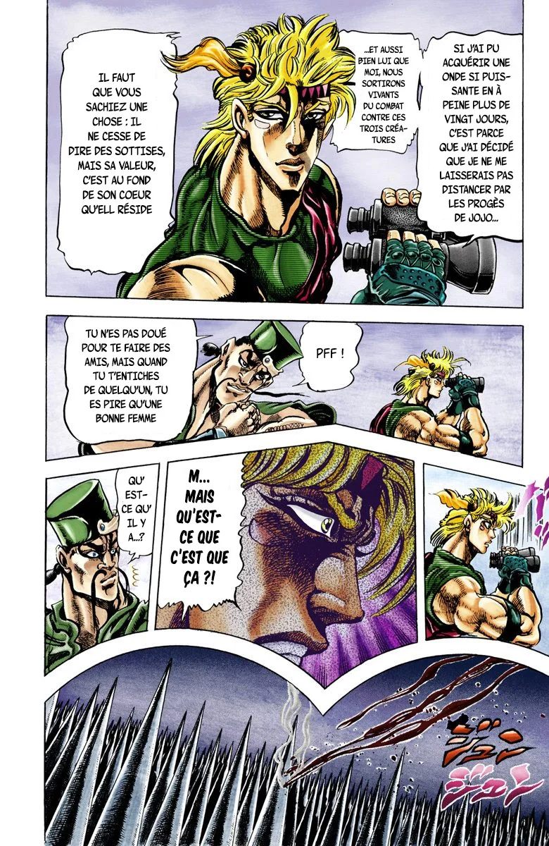 Read JoJo's Bizarre Adventure Part 2 Battle Tendency Official Colored FR Manga Online