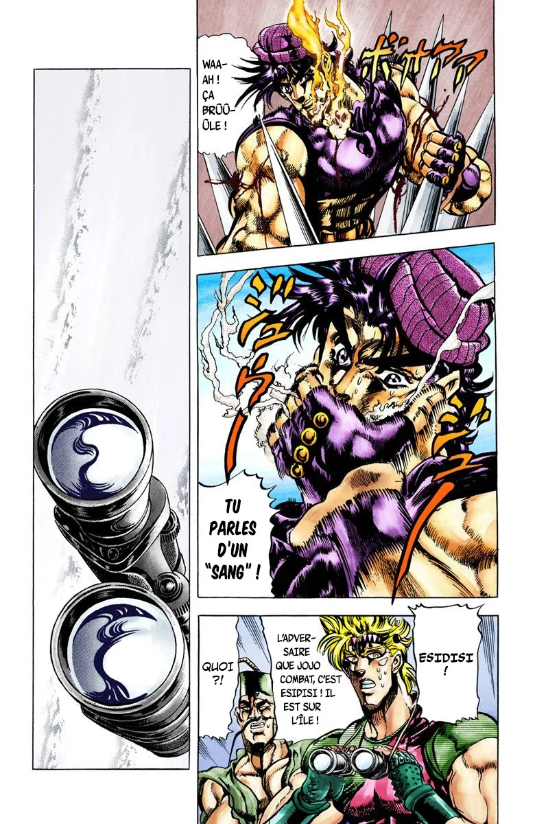 Read JoJo's Bizarre Adventure Part 2 Battle Tendency Official Colored FR Manga Online