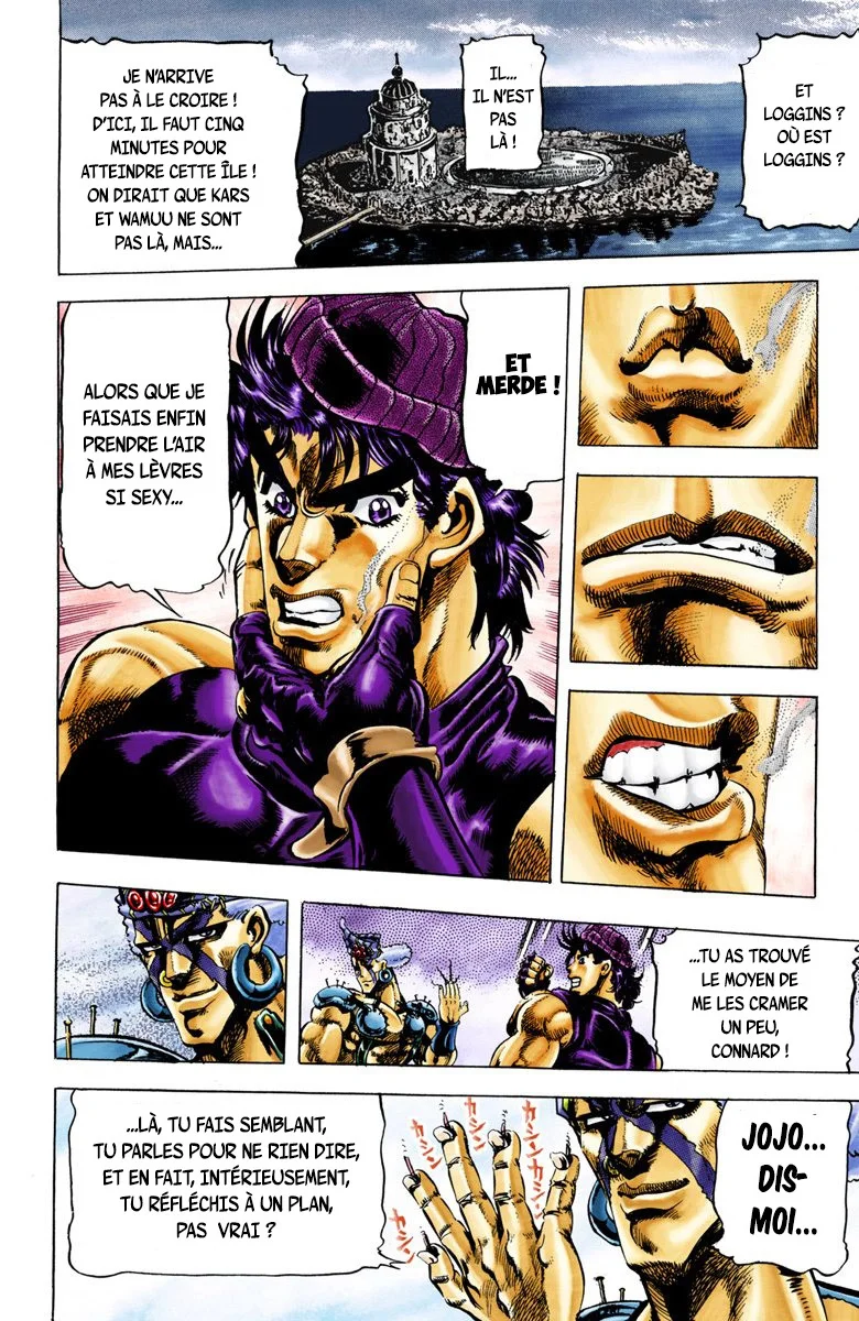 Read JoJo's Bizarre Adventure Part 2 Battle Tendency Official Colored FR Manga Online