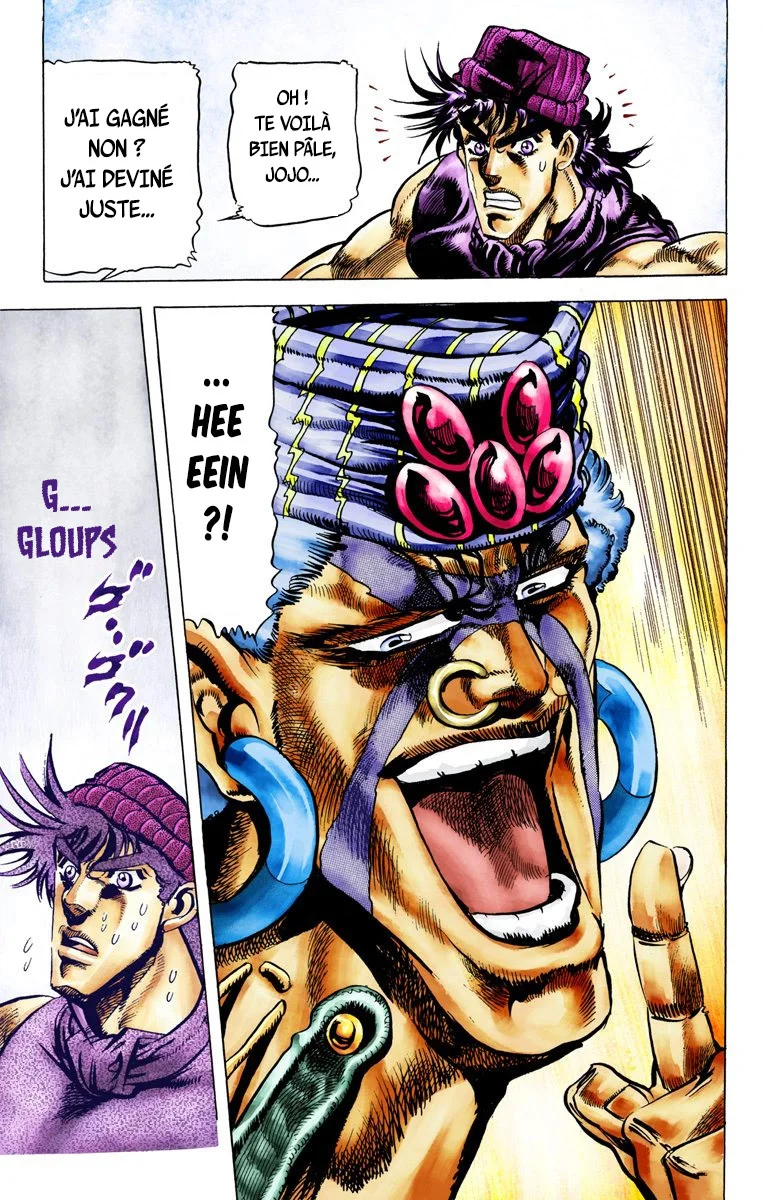 Read JoJo's Bizarre Adventure Part 2 Battle Tendency Official Colored FR Manga Online