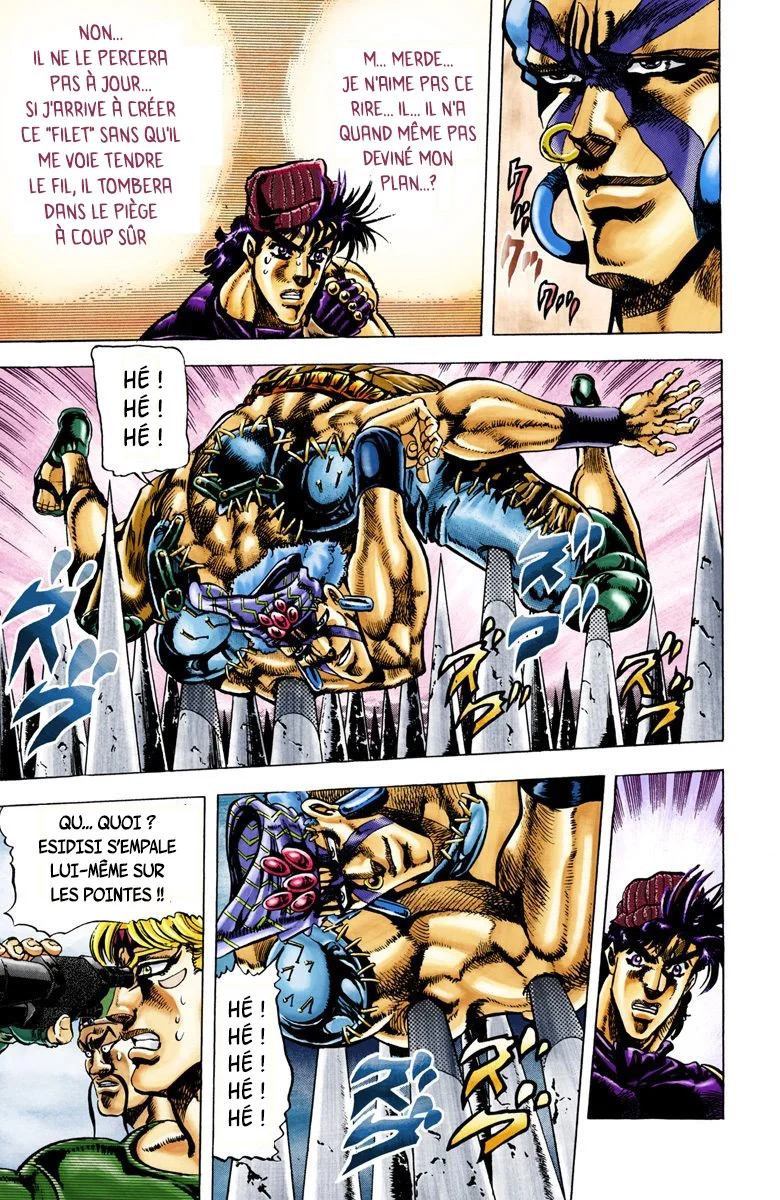 Read JoJo's Bizarre Adventure Part 2 Battle Tendency Official Colored FR Manga Online