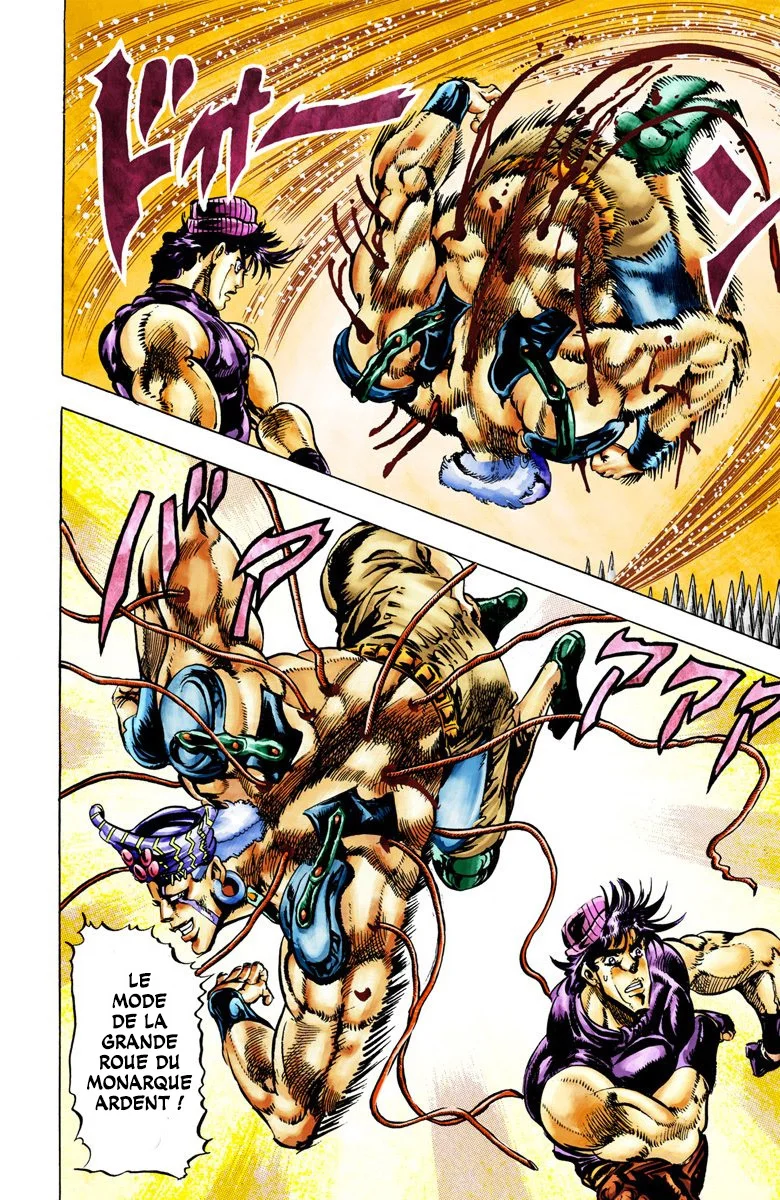 Read JoJo's Bizarre Adventure Part 2 Battle Tendency Official Colored FR Manga Online