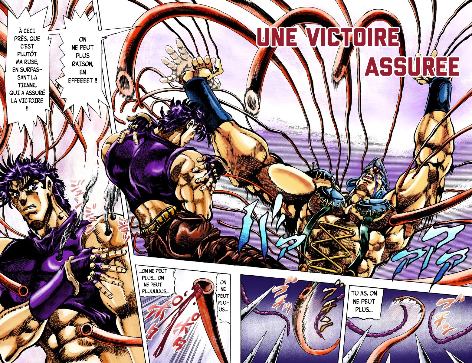 Read JoJo's Bizarre Adventure Part 2 Battle Tendency Official Colored FR Manga Online