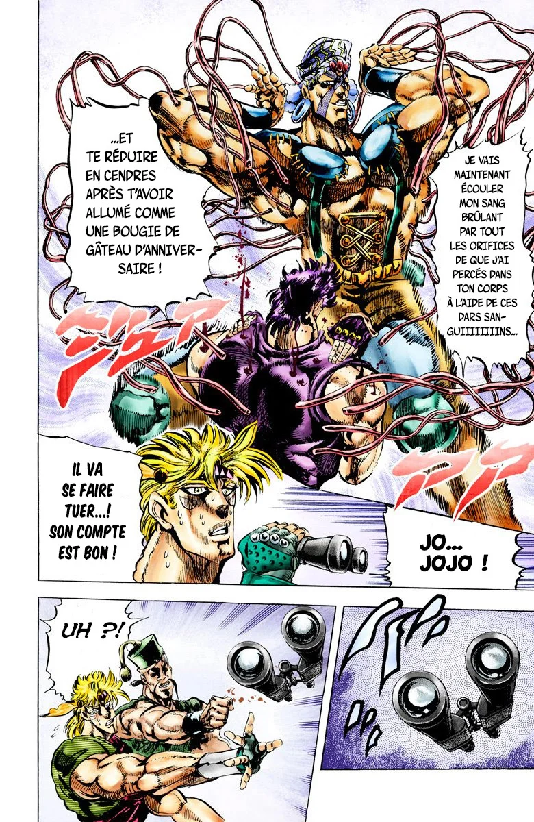 Read JoJo's Bizarre Adventure Part 2 Battle Tendency Official Colored FR Manga Online