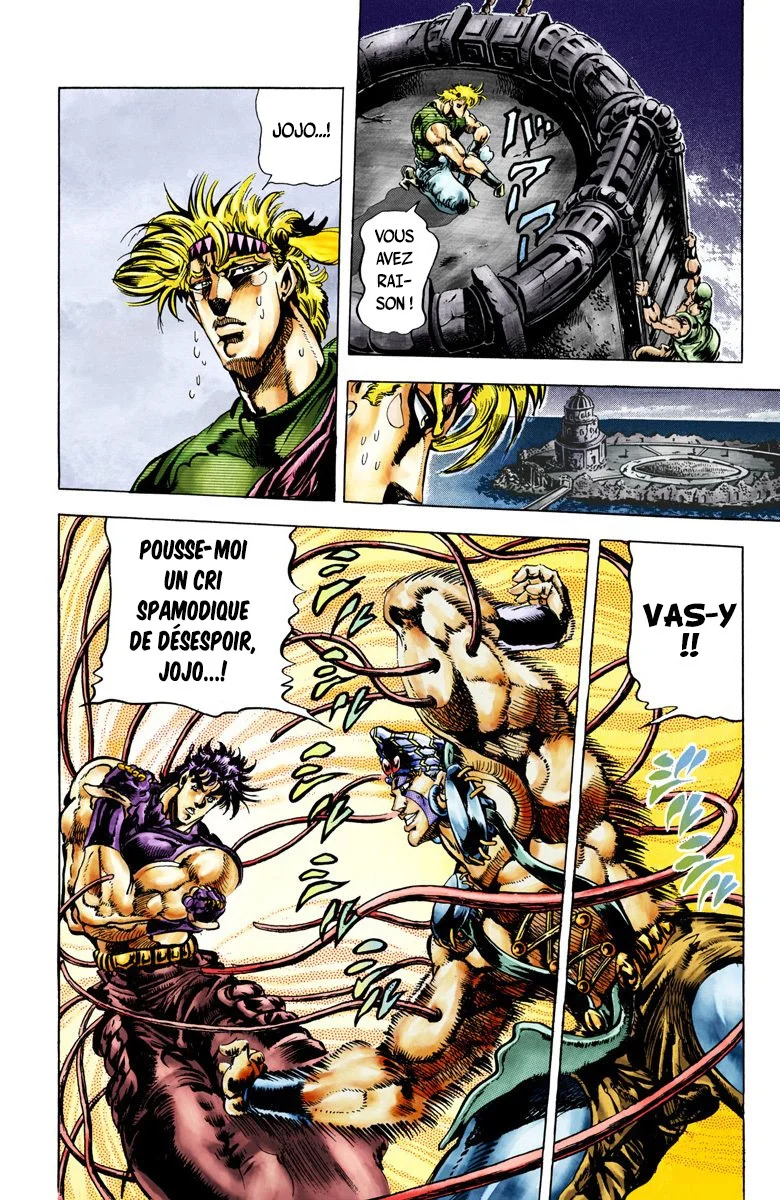 Read JoJo's Bizarre Adventure Part 2 Battle Tendency Official Colored FR Manga Online