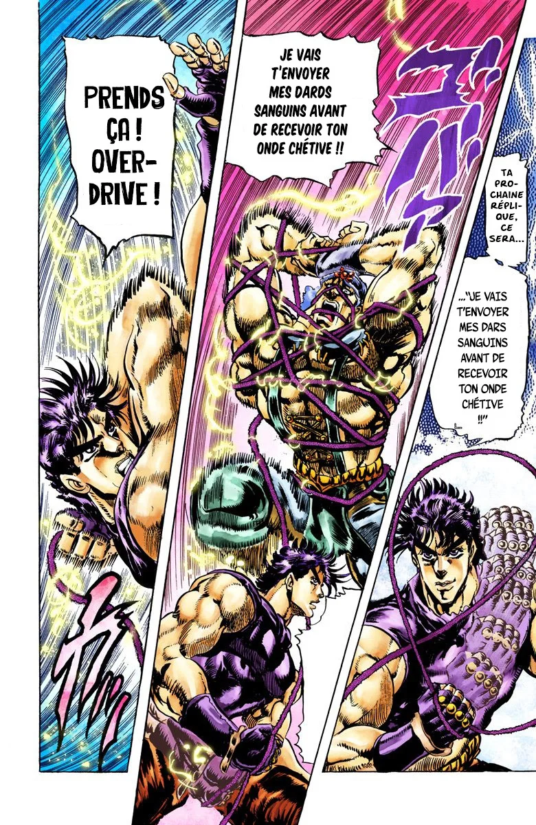 Read JoJo's Bizarre Adventure Part 2 Battle Tendency Official Colored FR Manga Online