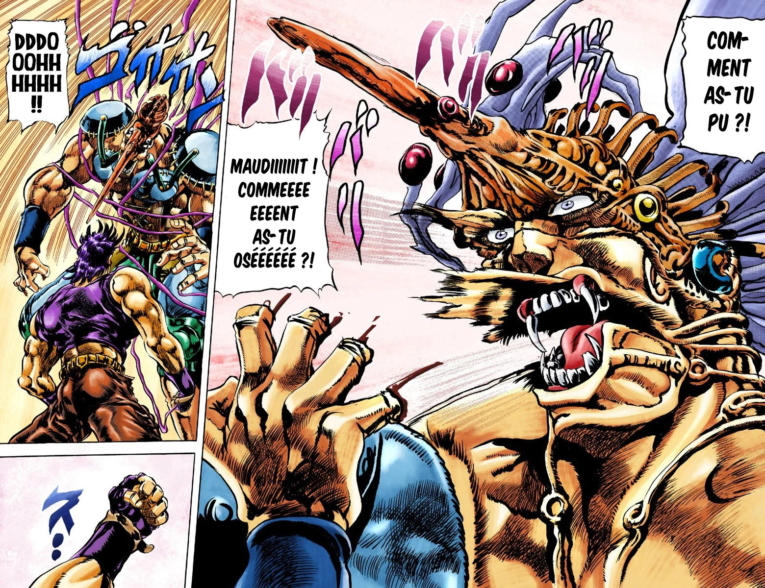 Read JoJo's Bizarre Adventure Part 2 Battle Tendency Official Colored FR Manga Online
