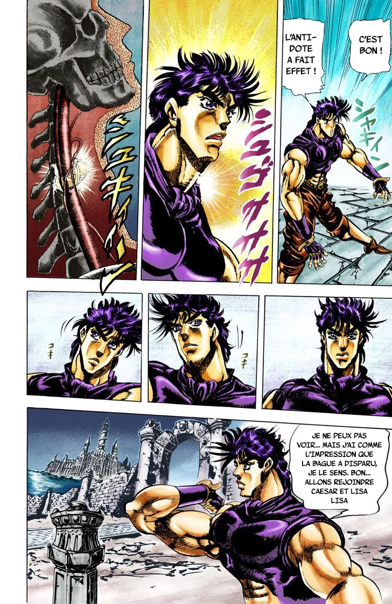 Read JoJo's Bizarre Adventure Part 2 Battle Tendency Official Colored FR Manga Online