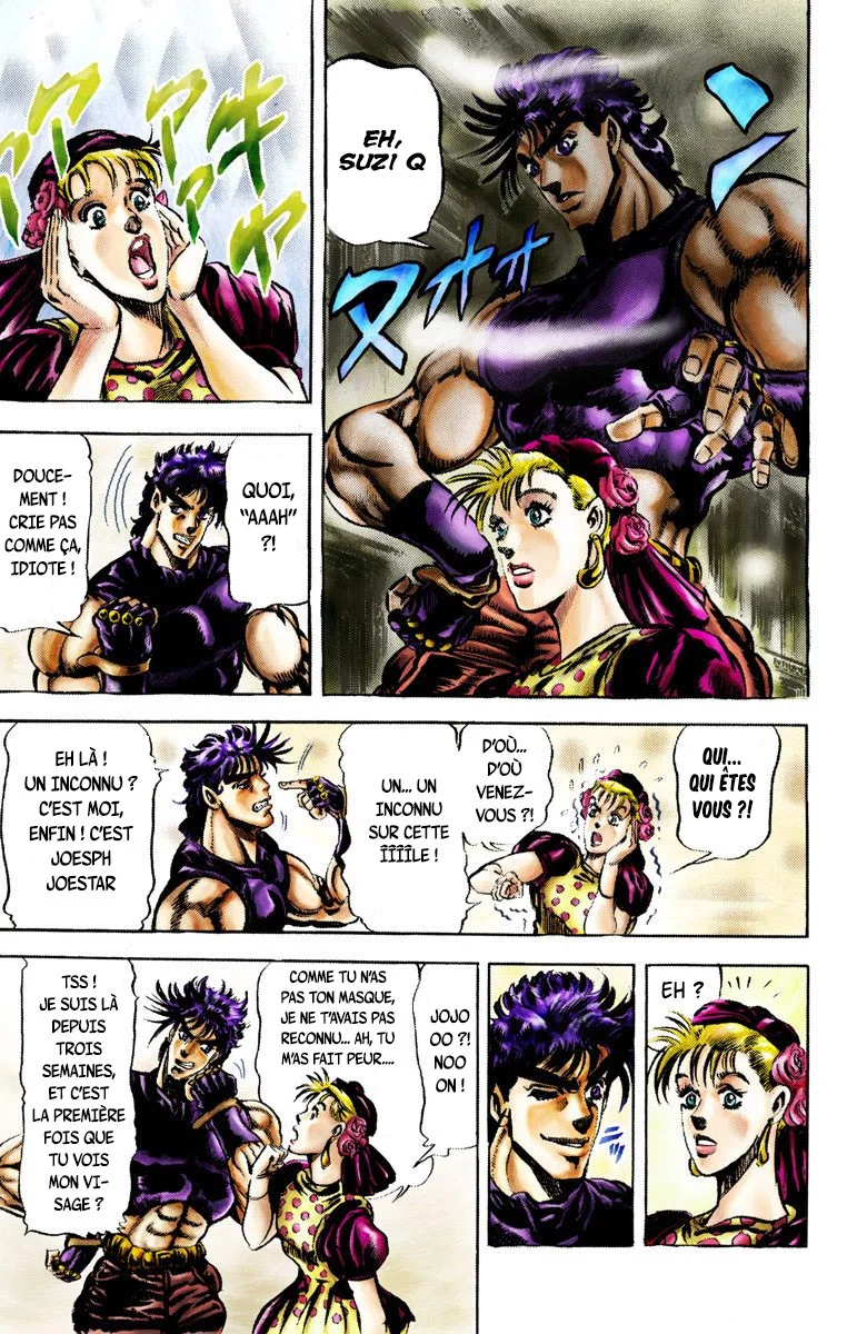 Read JoJo's Bizarre Adventure Part 2 Battle Tendency Official Colored FR Manga Online