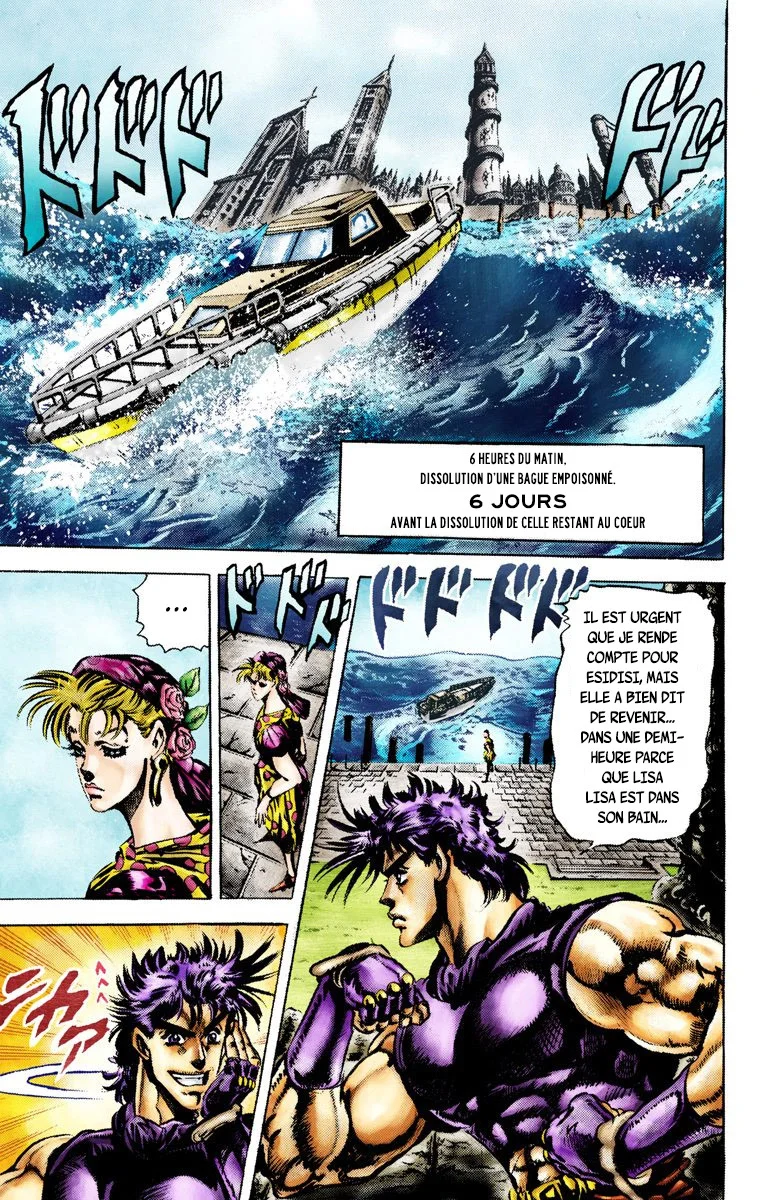 Read JoJo's Bizarre Adventure Part 2 Battle Tendency Official Colored FR Manga Online