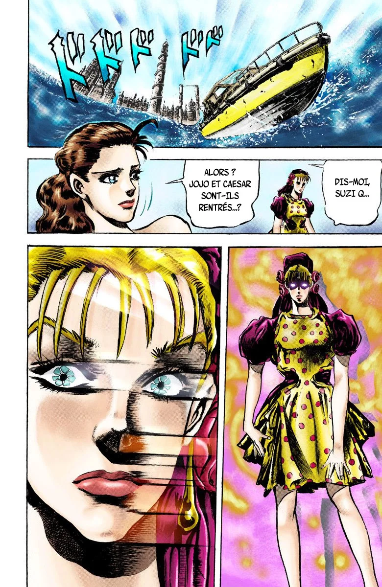 Read JoJo's Bizarre Adventure Part 2 Battle Tendency Official Colored FR Manga Online