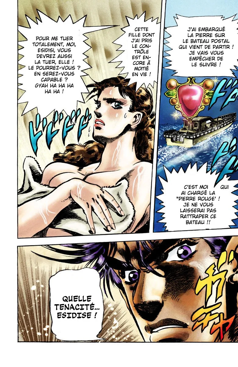 Read JoJo's Bizarre Adventure Part 2 Battle Tendency Official Colored FR Manga Online