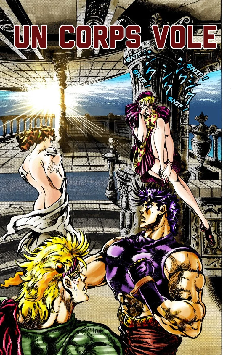 Read JoJo's Bizarre Adventure Part 2 Battle Tendency Official Colored FR Manga Online