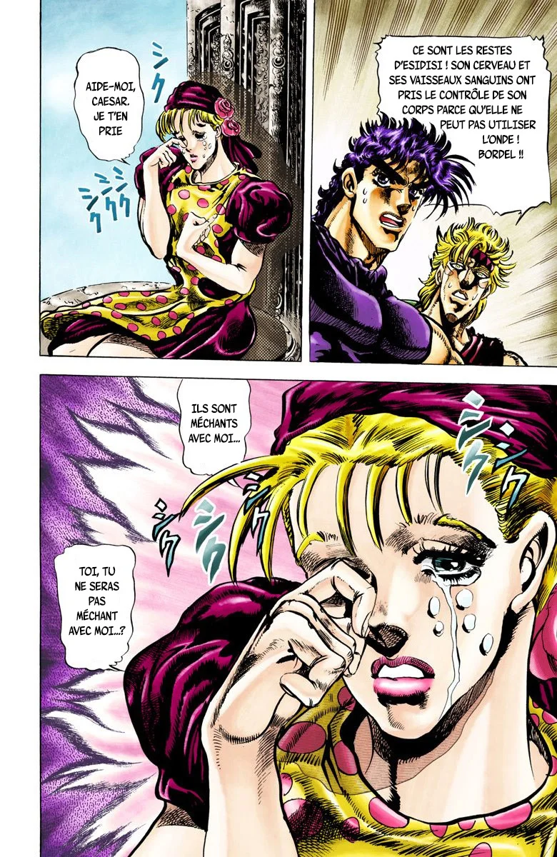 Read JoJo's Bizarre Adventure Part 2 Battle Tendency Official Colored FR Manga Online