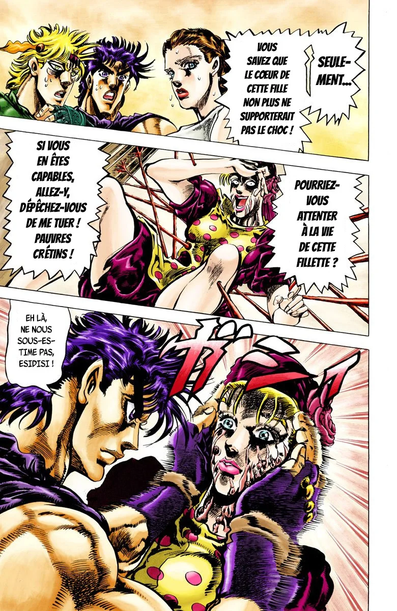 Read JoJo's Bizarre Adventure Part 2 Battle Tendency Official Colored FR Manga Online
