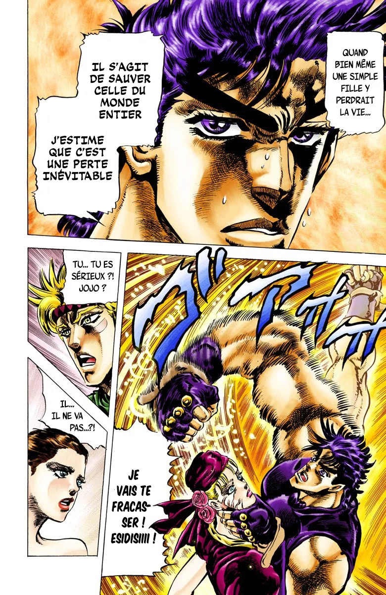 Read JoJo's Bizarre Adventure Part 2 Battle Tendency Official Colored FR Manga Online