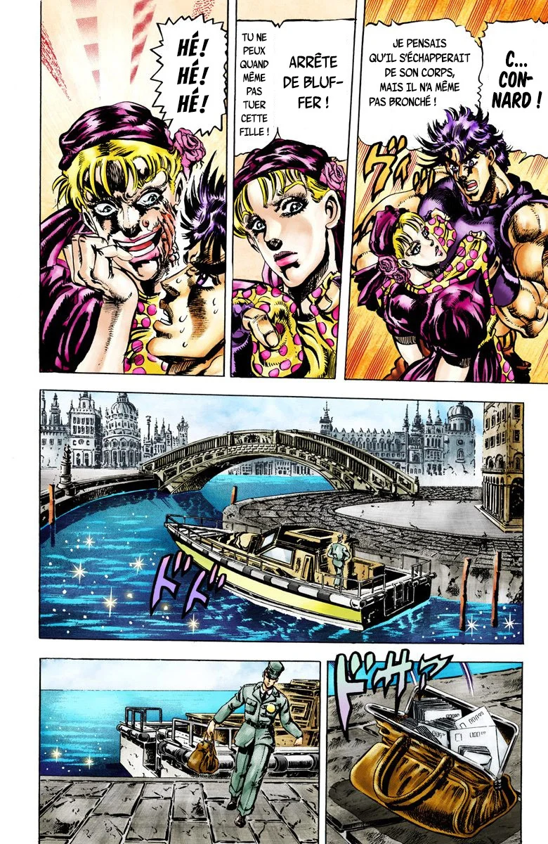 Read JoJo's Bizarre Adventure Part 2 Battle Tendency Official Colored FR Manga Online