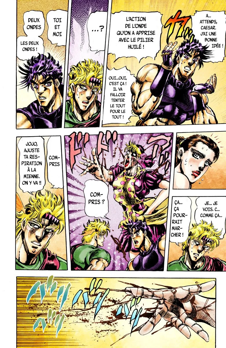 Read JoJo's Bizarre Adventure Part 2 Battle Tendency Official Colored FR Manga Online