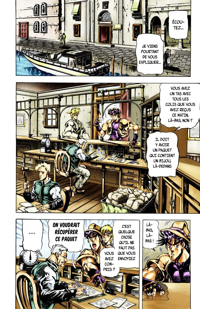Read JoJo's Bizarre Adventure Part 2 Battle Tendency Official Colored FR Manga Online