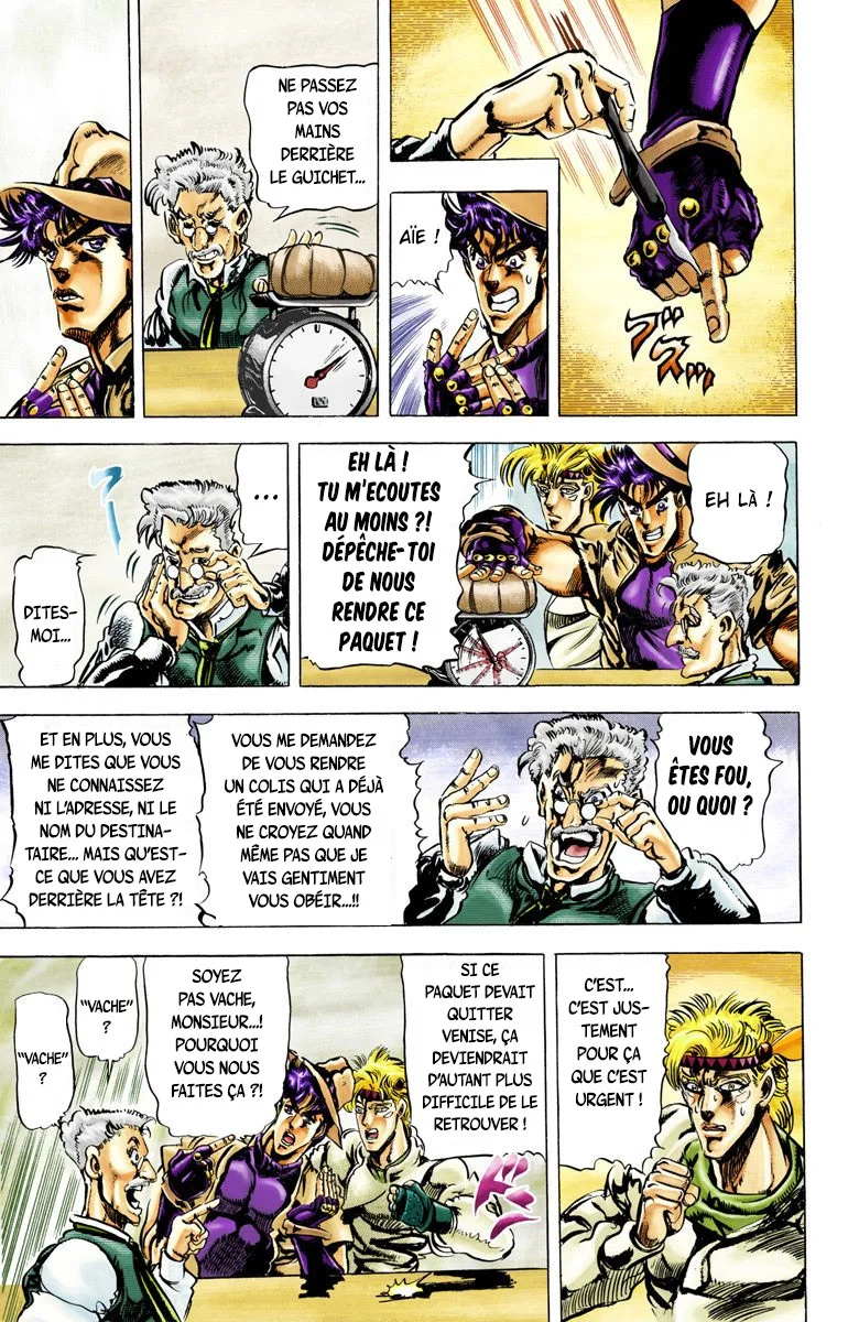 Read JoJo's Bizarre Adventure Part 2 Battle Tendency Official Colored FR Manga Online