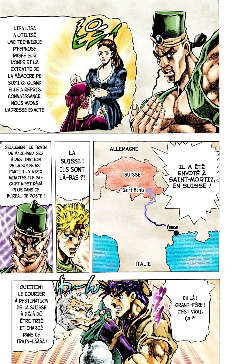 Read JoJo's Bizarre Adventure Part 2 Battle Tendency Official Colored FR Manga Online