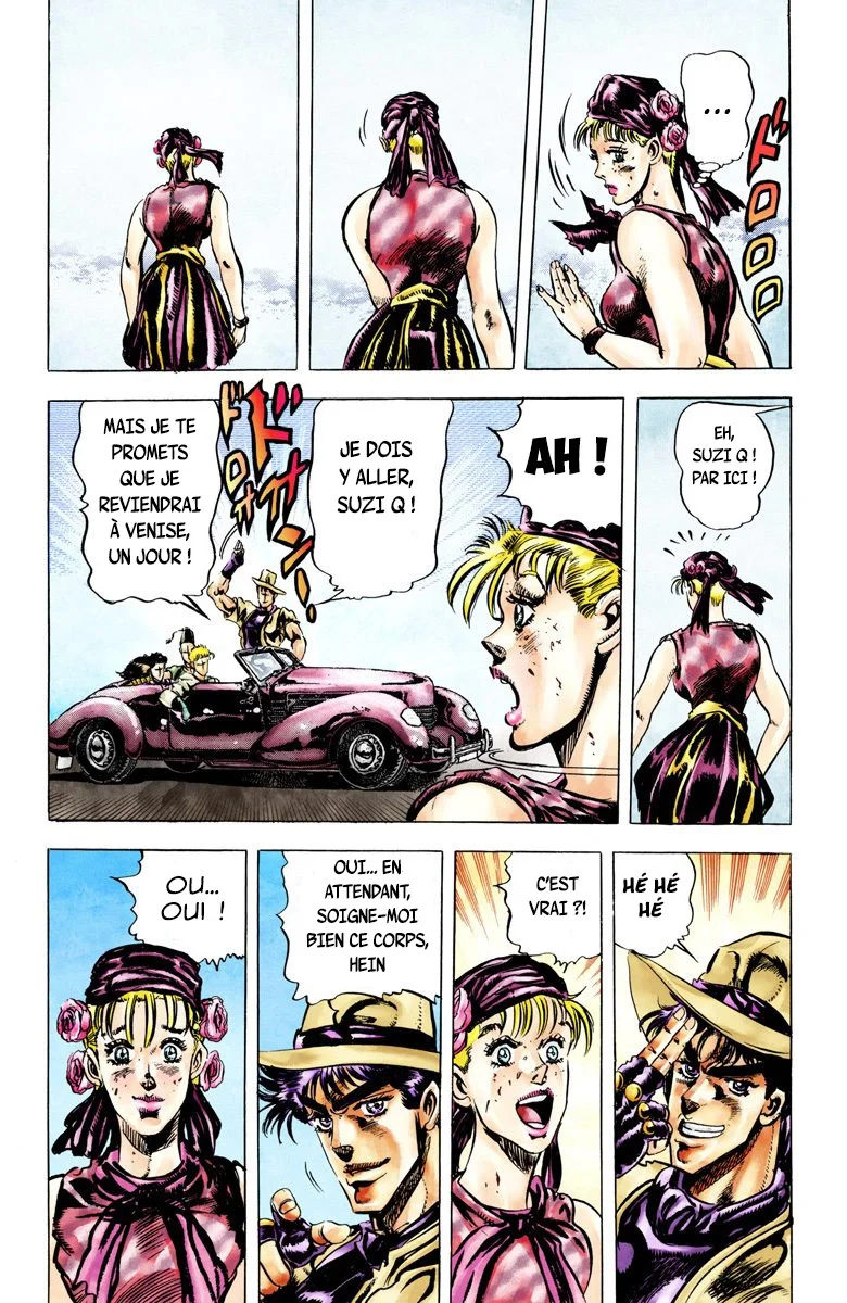 Read JoJo's Bizarre Adventure Part 2 Battle Tendency Official Colored FR Manga Online