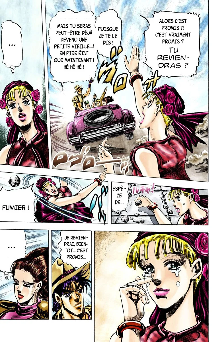 Read JoJo's Bizarre Adventure Part 2 Battle Tendency Official Colored FR Manga Online