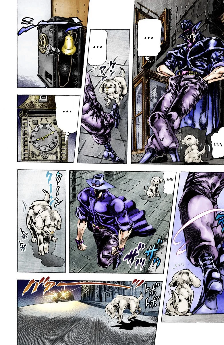 Read JoJo's Bizarre Adventure Part 2 Battle Tendency Official Colored FR Manga Online