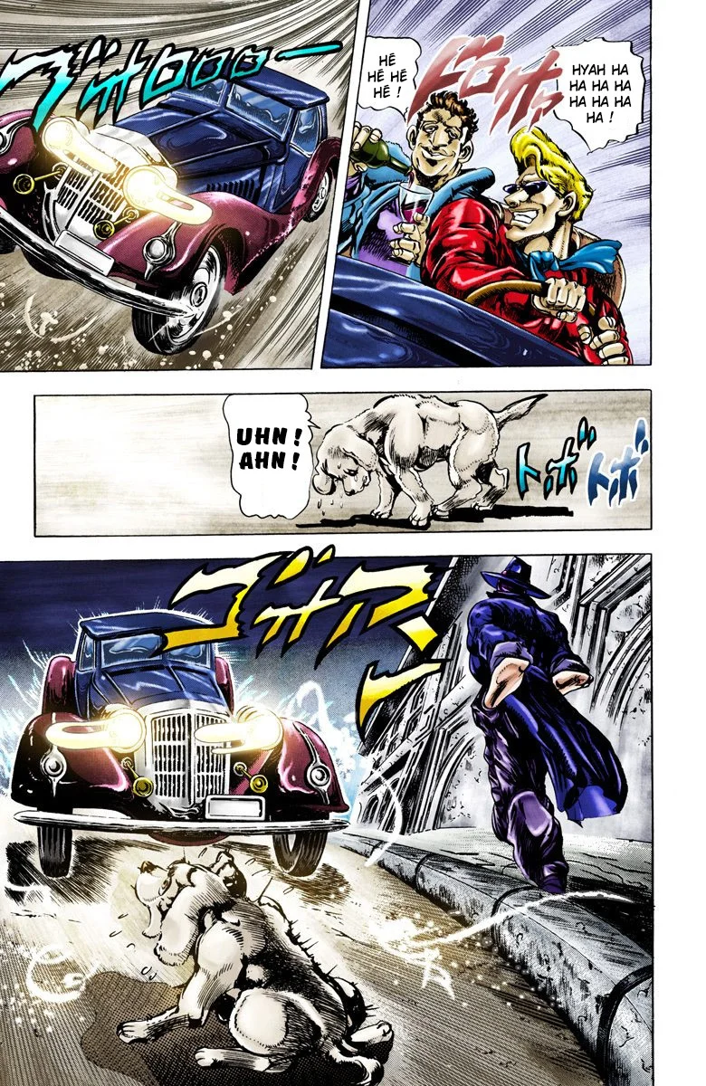 Read JoJo's Bizarre Adventure Part 2 Battle Tendency Official Colored FR Manga Online