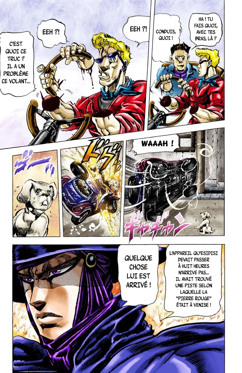 Read JoJo's Bizarre Adventure Part 2 Battle Tendency Official Colored FR Manga Online