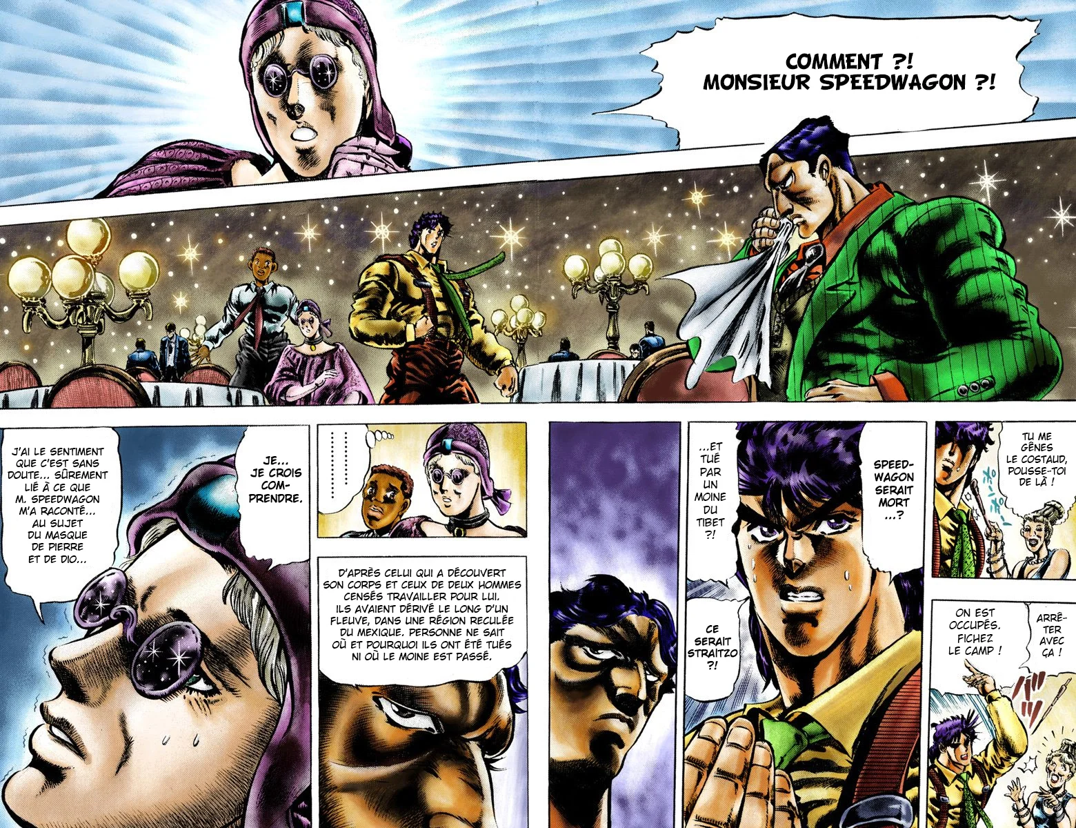 Read JoJo's Bizarre Adventure Part 2 Battle Tendency Official Colored FR Manga Online