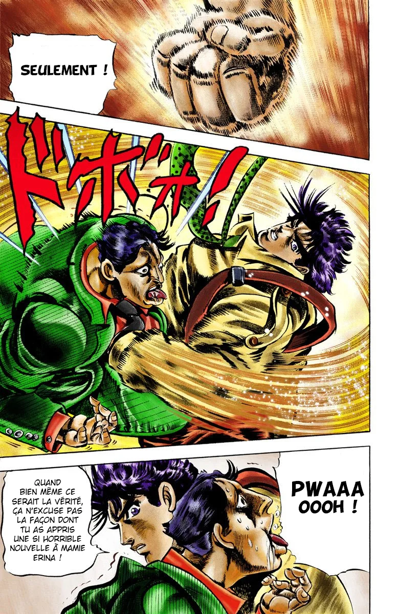 Read JoJo's Bizarre Adventure Part 2 Battle Tendency Official Colored FR Manga Online
