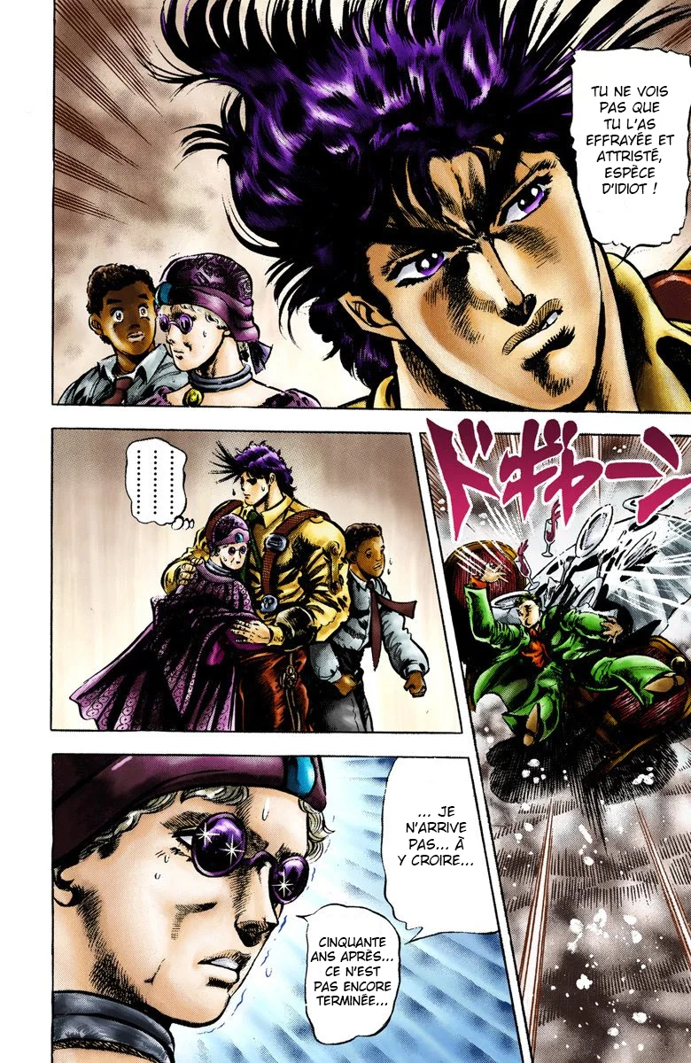 Read JoJo's Bizarre Adventure Part 2 Battle Tendency Official Colored FR Manga Online