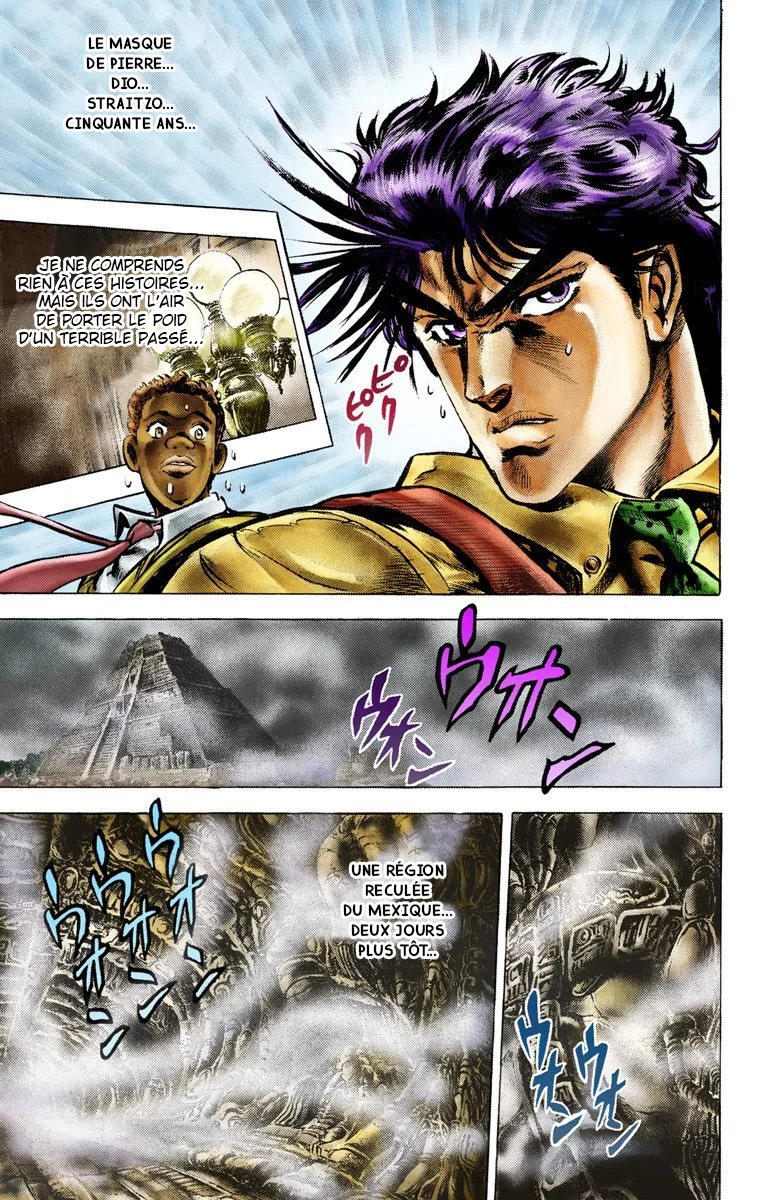 Read JoJo's Bizarre Adventure Part 2 Battle Tendency Official Colored FR Manga Online
